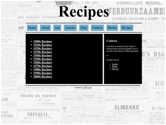recipes screenshot