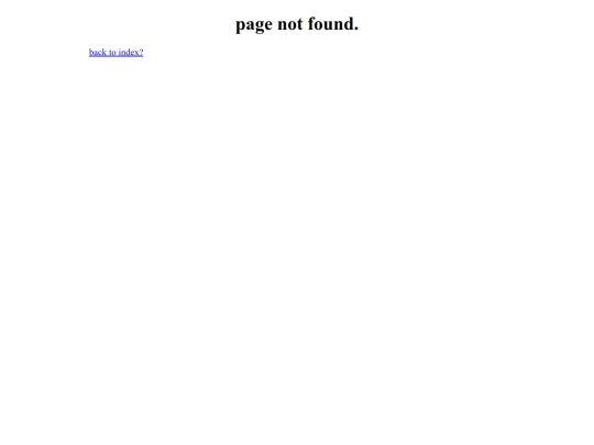 not_found screenshot