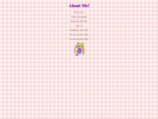 aboutme screenshot