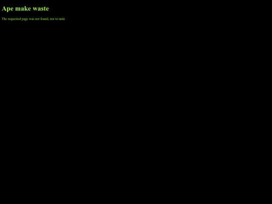 not_found screenshot
