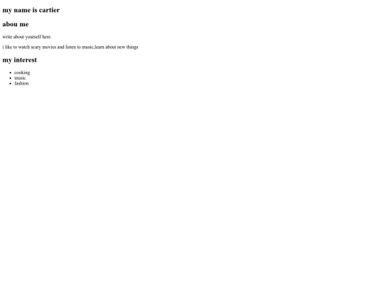 index screenshot