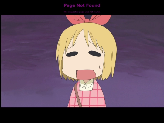 not_found screenshot