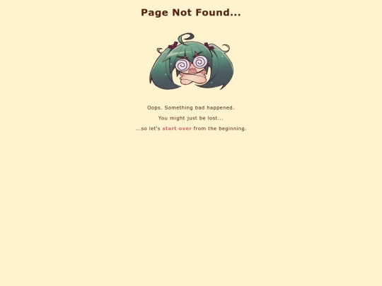 not_found screenshot
