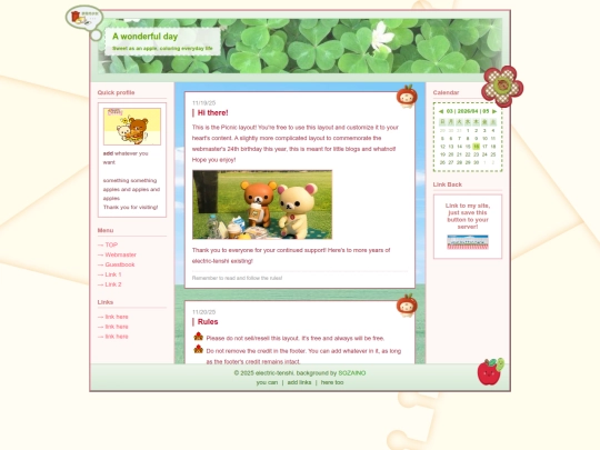 picnic screenshot