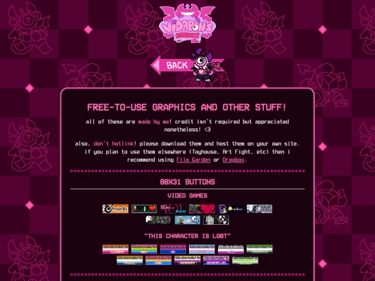 freebies screenshot