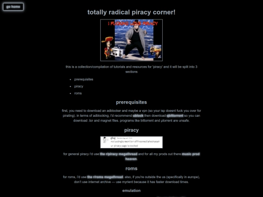 piracy-corner screenshot