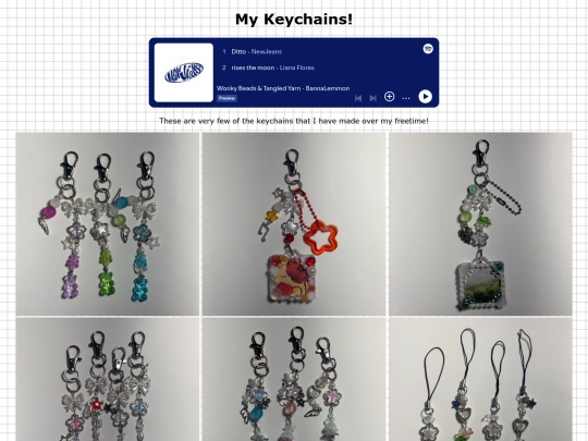 Keychains screenshot