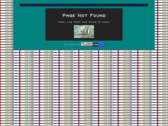 not_found screenshot