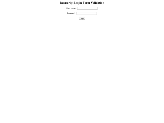 js_login screenshot