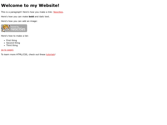 index screenshot