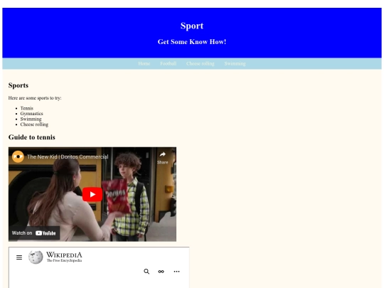 sport screenshot