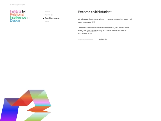 student screenshot