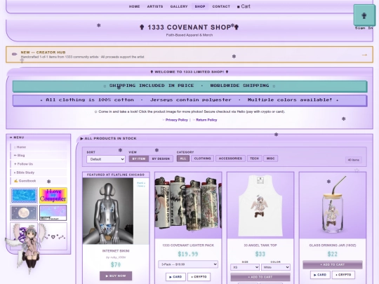 shop screenshot