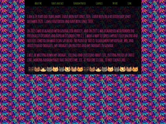 AboutMe screenshot