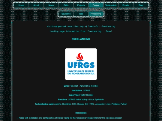 freelancing screenshot