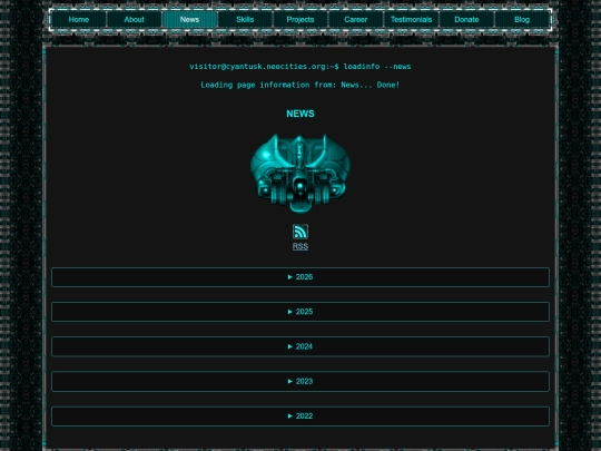 news screenshot