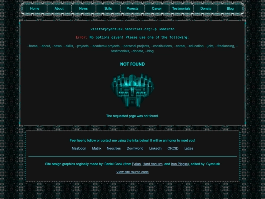 not_found screenshot