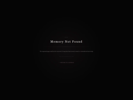not_found screenshot