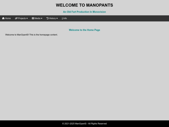 site-manopants screenshot