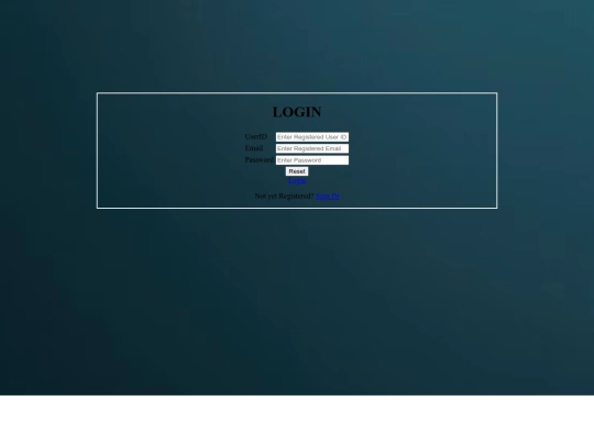 abi/login screenshot