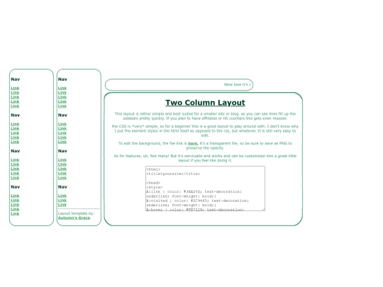 twocol screenshot