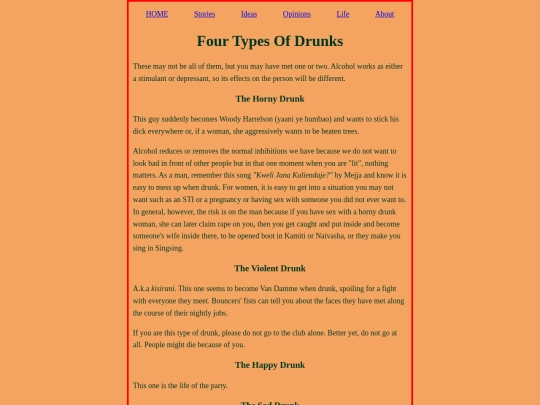 Life_And_Death/Types_Of_Drunks screenshot