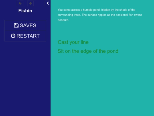 Fishin screenshot