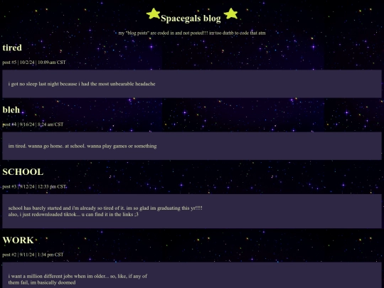 blog screenshot