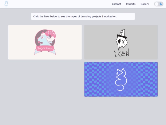 projects screenshot