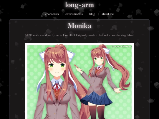 works/characters/monika screenshot