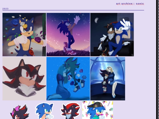 art/sonic screenshot