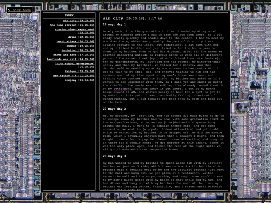 blog screenshot