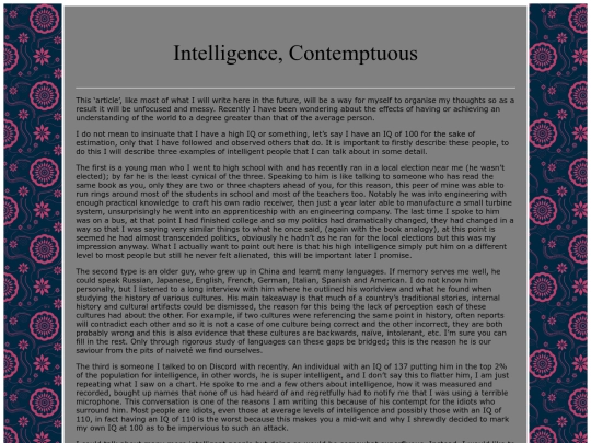 IntelligenceContemptuous screenshot