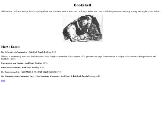 NoobBotsBookshelf screenshot