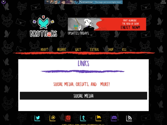links screenshot