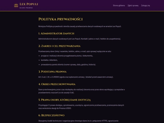 polityka screenshot