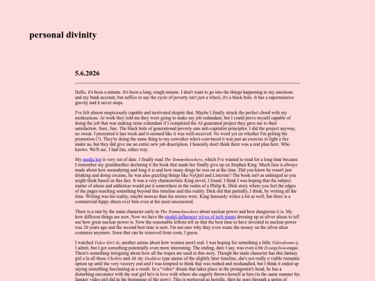 blog screenshot