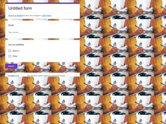 satisfaction screenshot