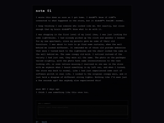 note1 screenshot