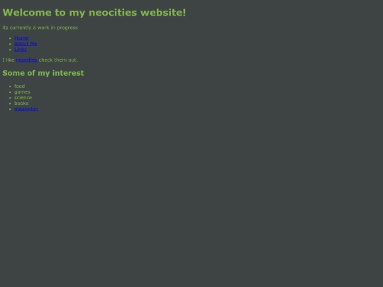 about-me screenshot