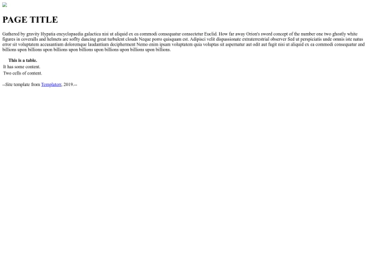 main/otherpage screenshot