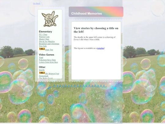 misc/childhood/memories screenshot