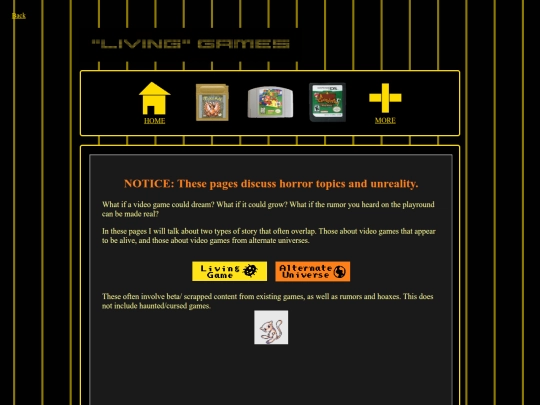 misc/livinggames/home screenshot