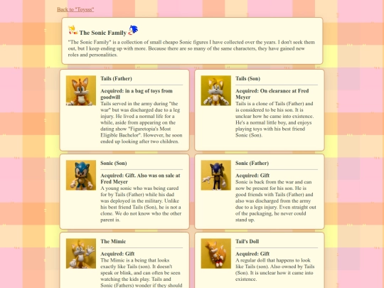 misc/toys/sonicfamily screenshot