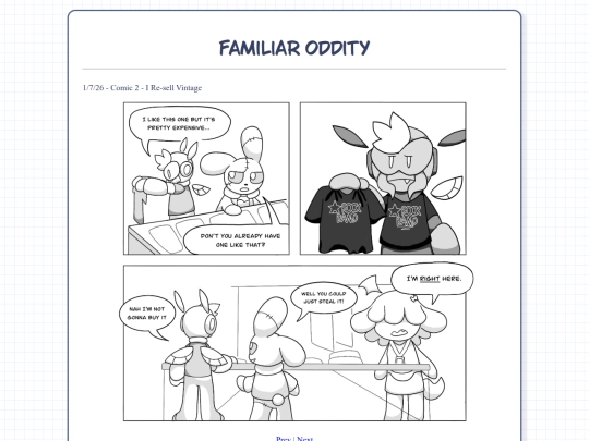oddity/page/2 screenshot