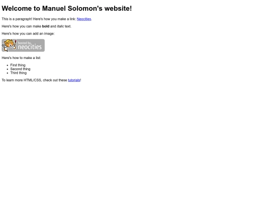 index screenshot