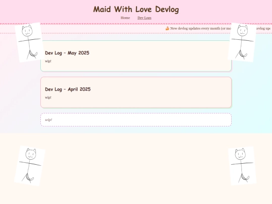 devlog screenshot