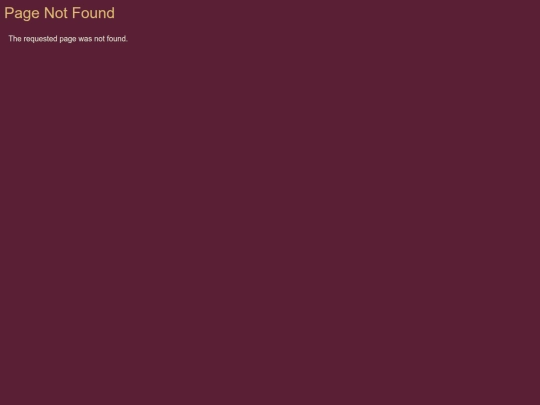 not_found screenshot