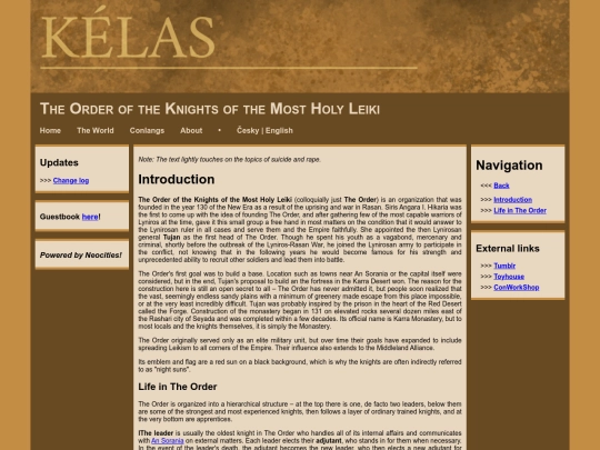 world/organizations/knights-of-leiki screenshot