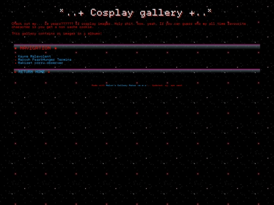 Galleries screenshot